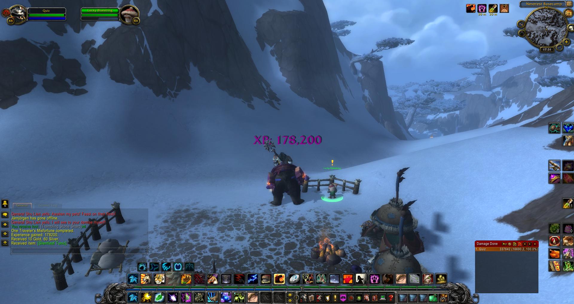 Neverest Basecamp wow wow