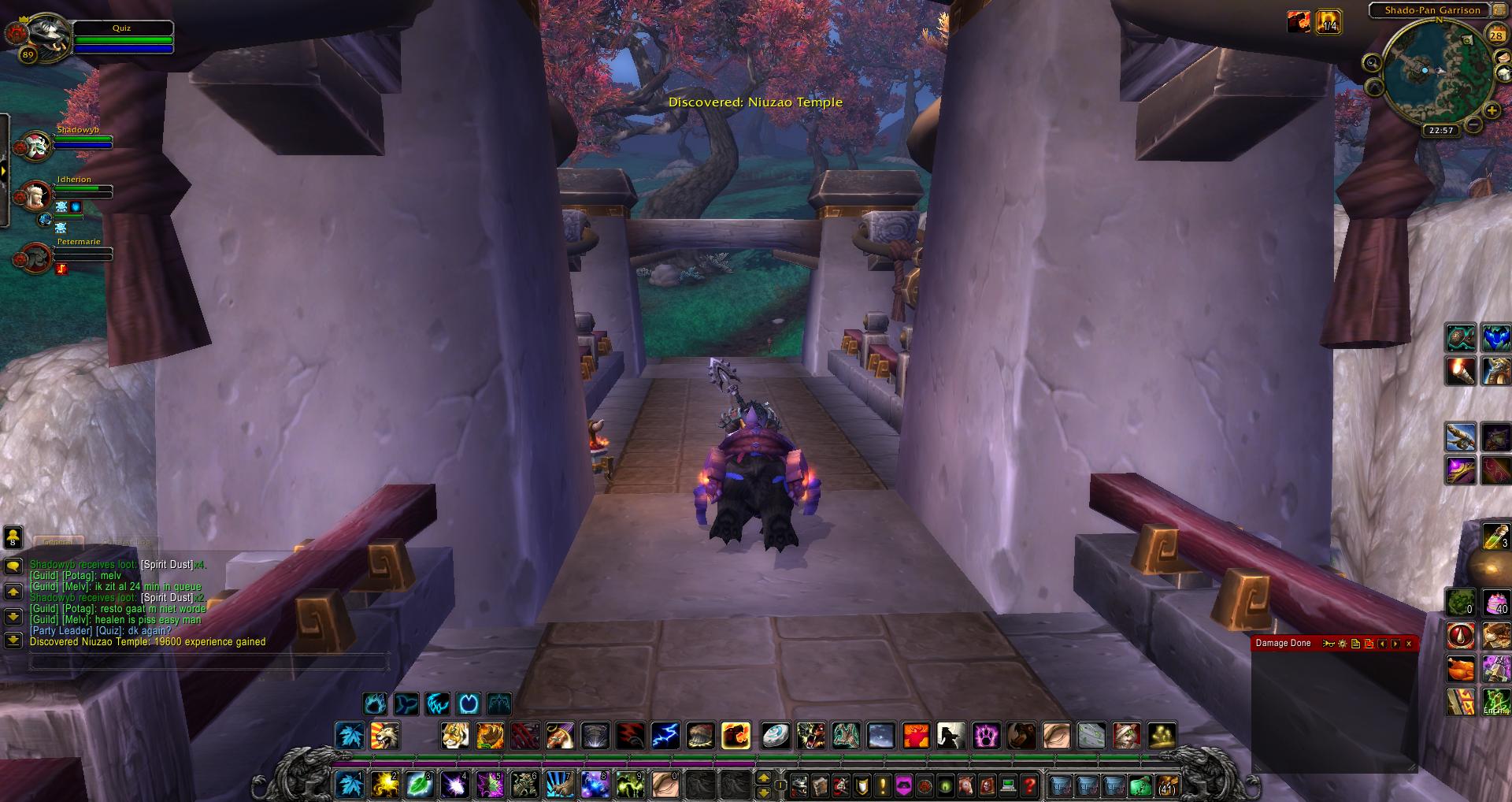 Niuzao Temple wow