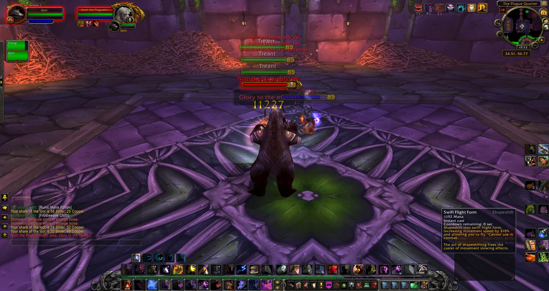 Noth the Plaguebringer wow wow