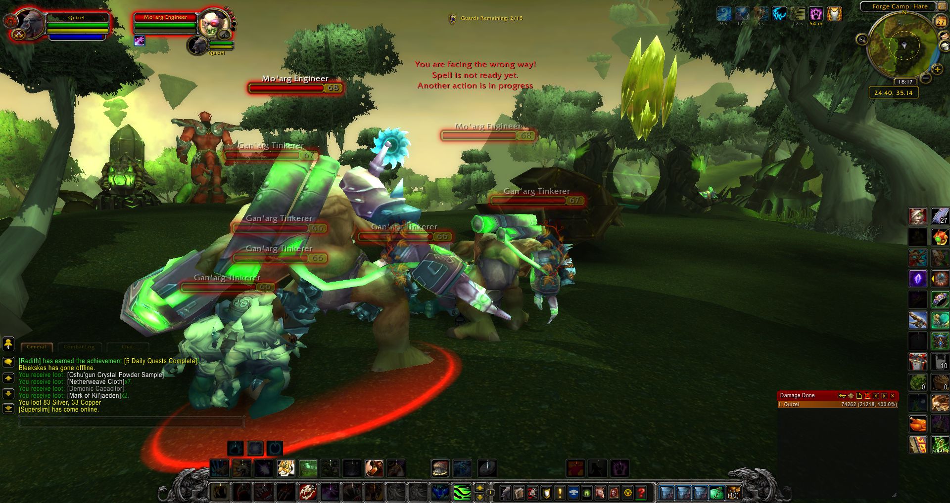 Oshu'gun Crystal Powder Sample farming wow