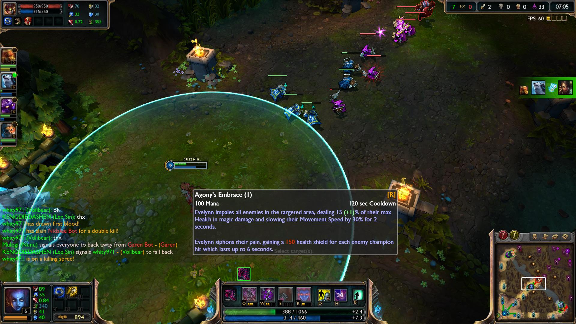 Evelynn Agony's Embrace lol