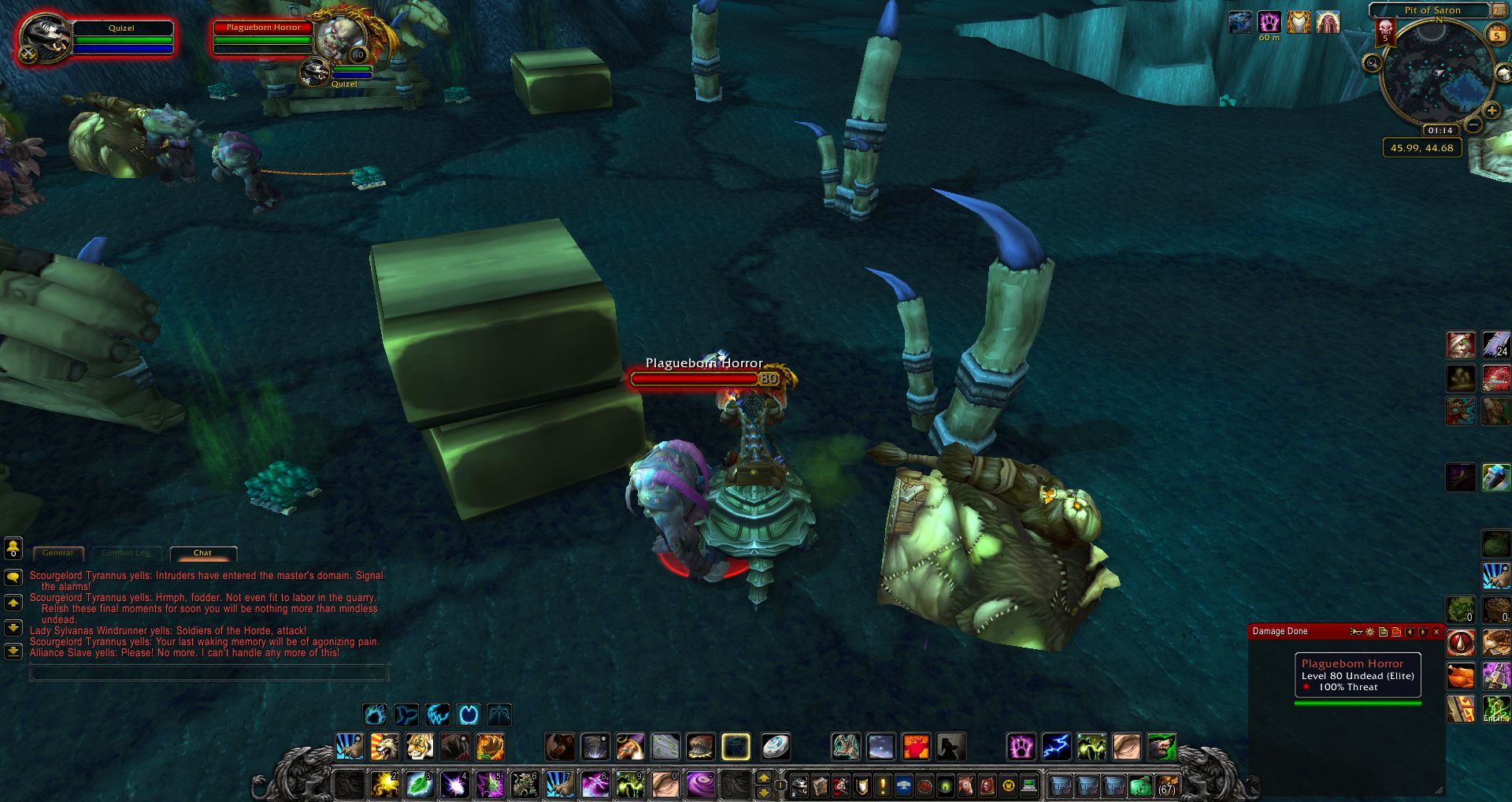Plagueborn Horror wow