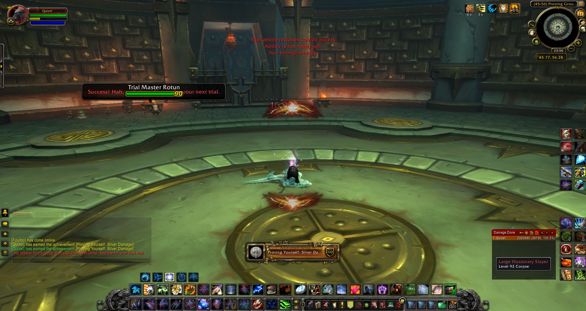 Proving Grounds Silver wow