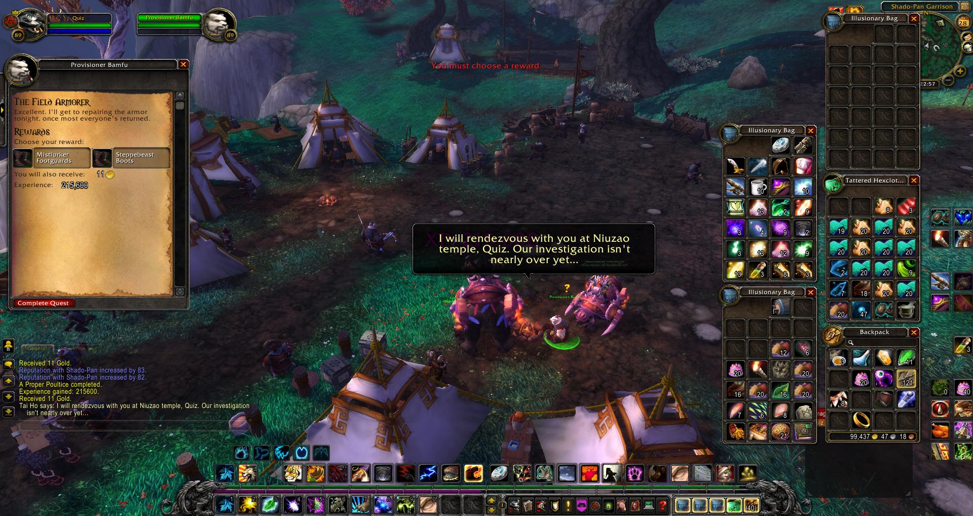 Provisioner Bamfu wow