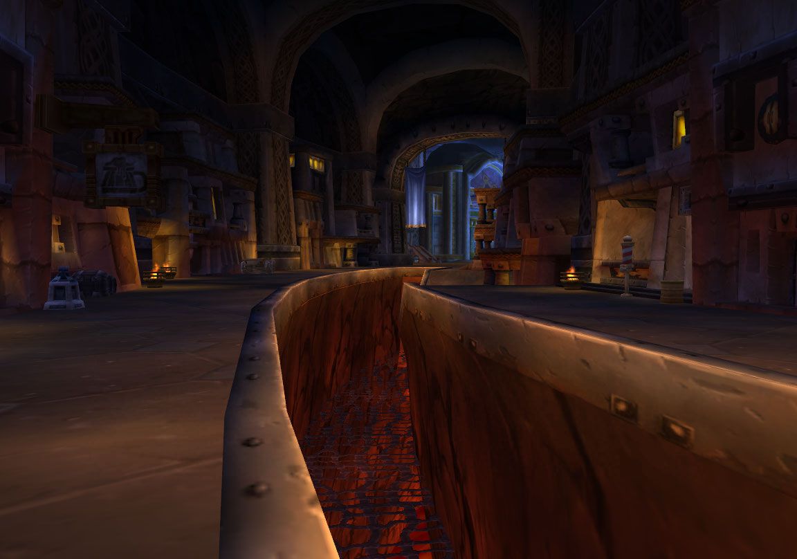 Random screen of Ironforge wow