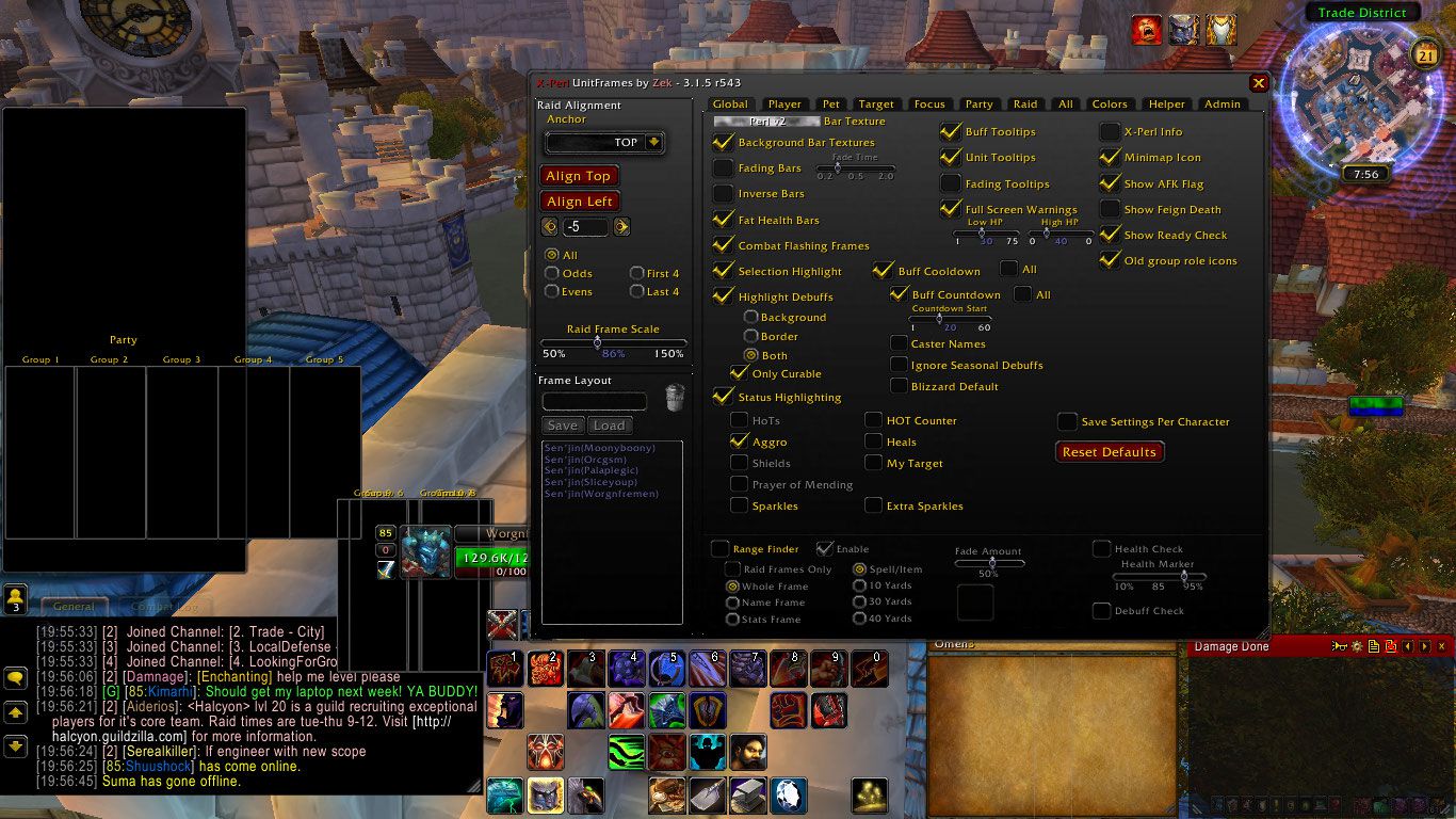 Random UI wow