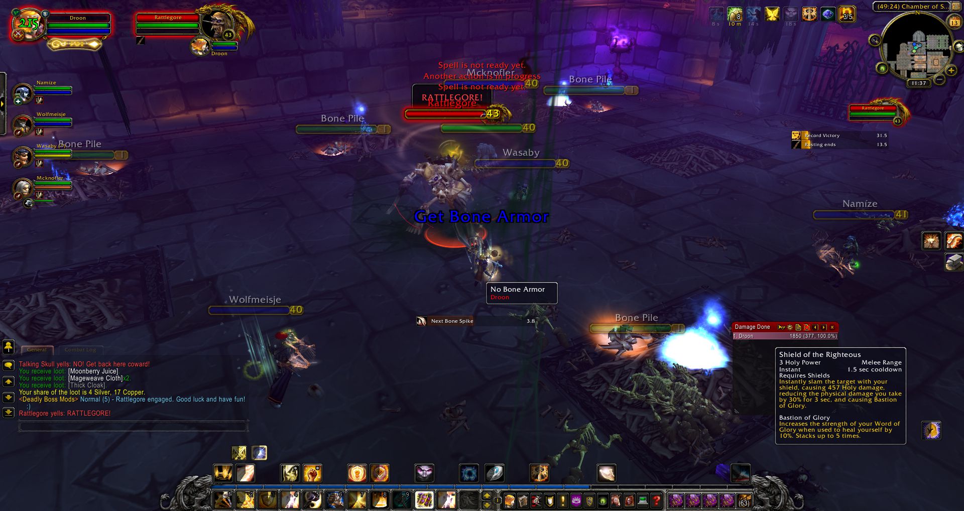 Rattlegore wow