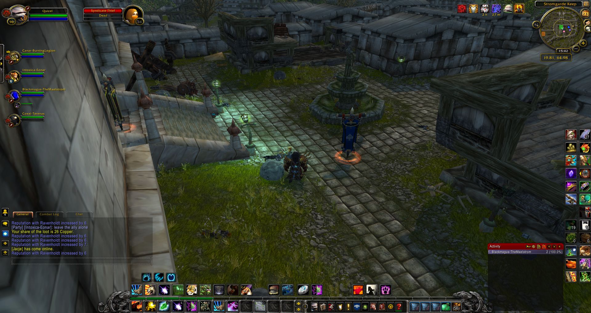 Ravenholdt rep farming wow