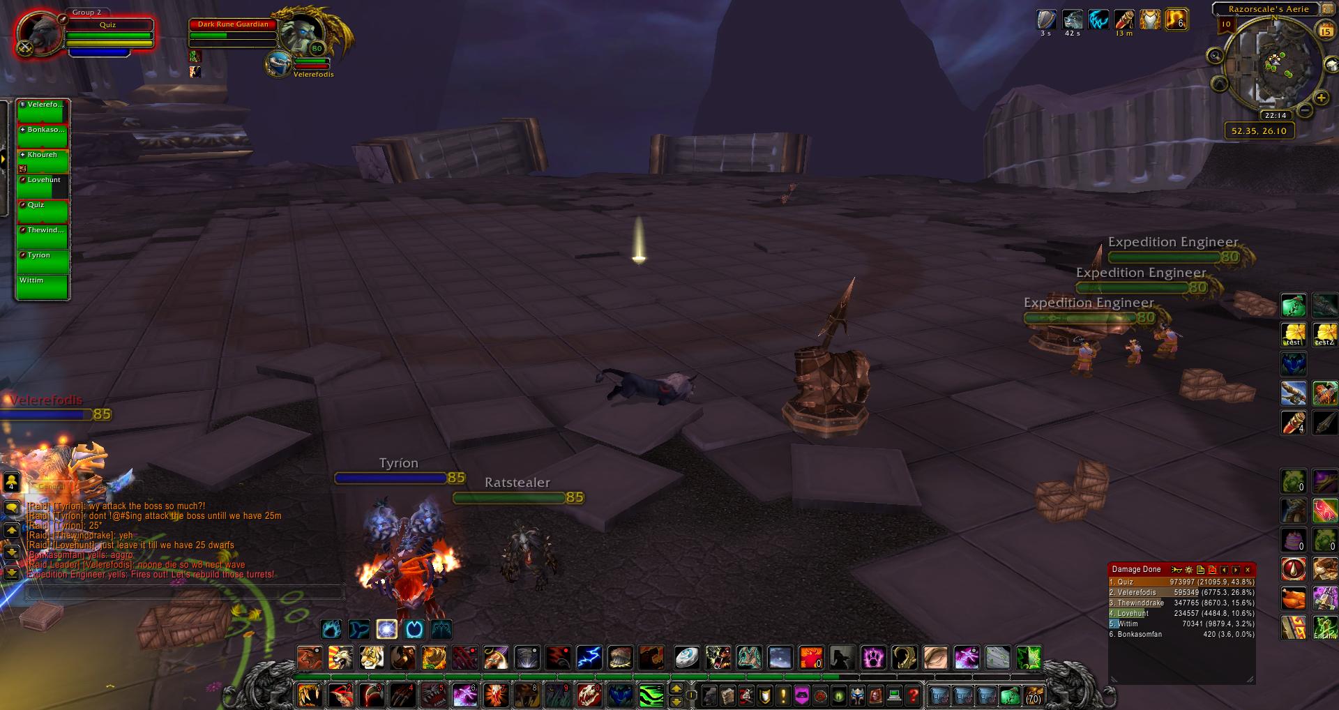 Razorscale's Aerie wow
