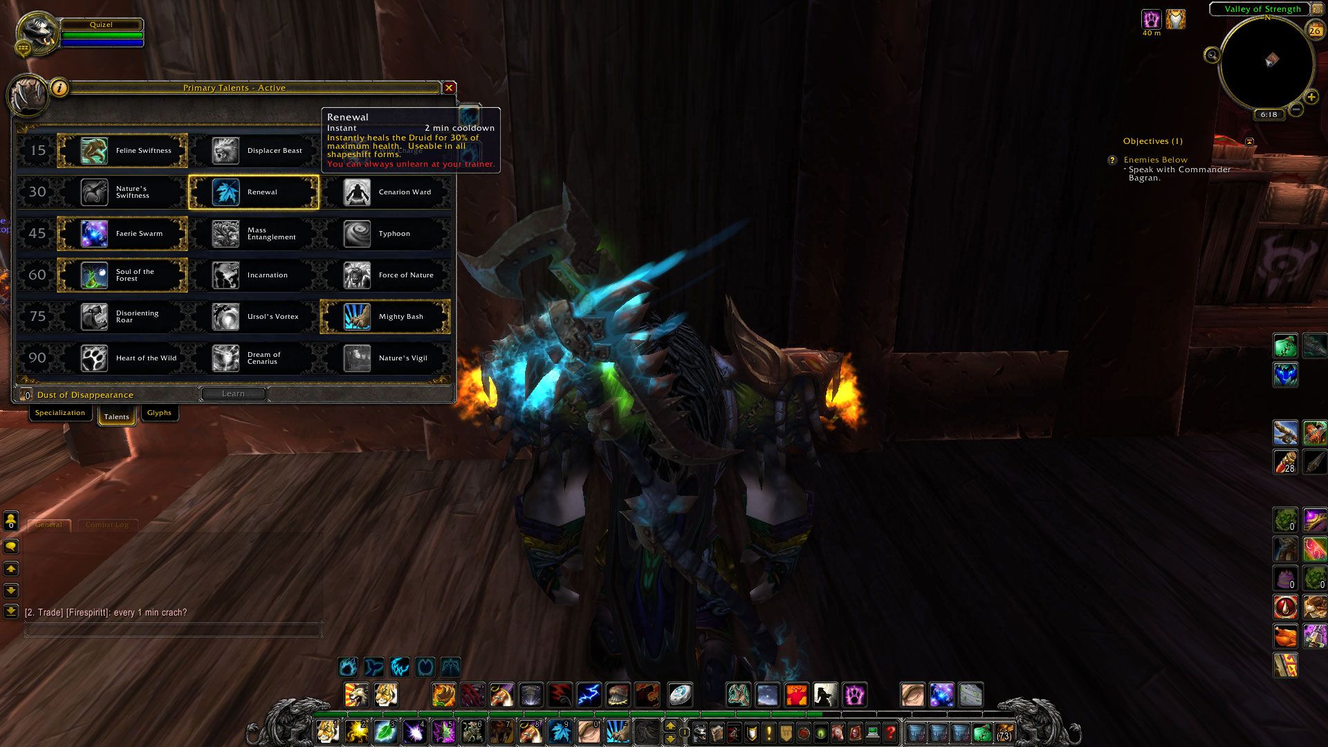 Renewal druid wow