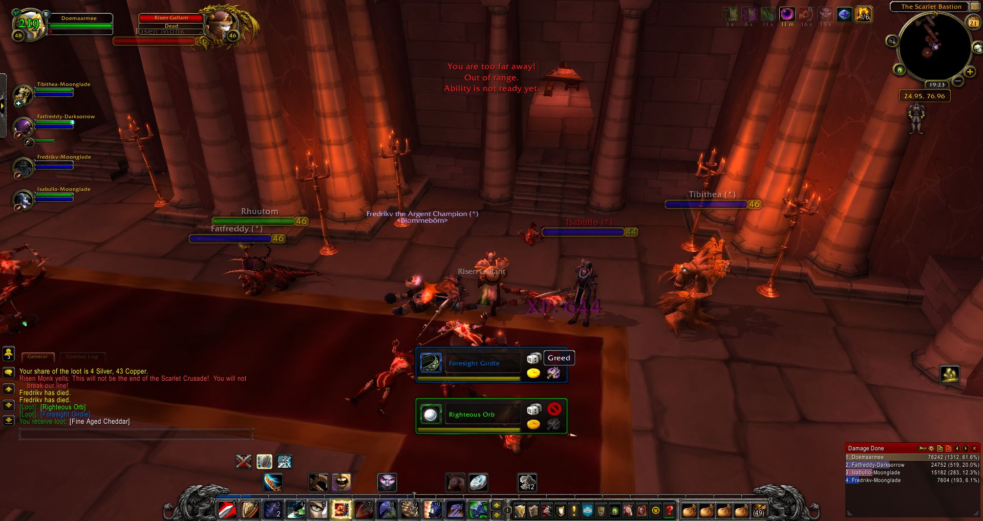 Risen Gallant wow