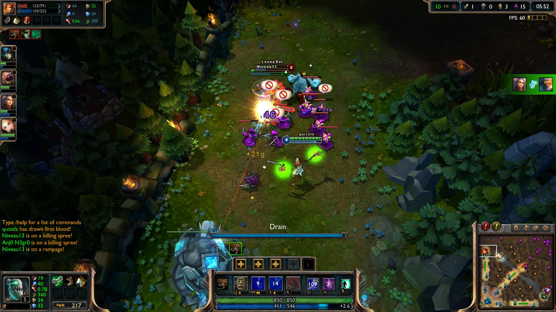 Fiddlesticks Drain lol lol