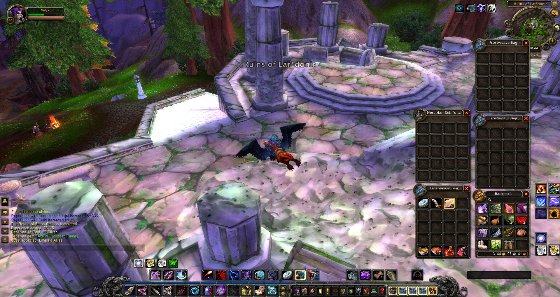 Ruins of Lar'donir Mount Hyjal wow