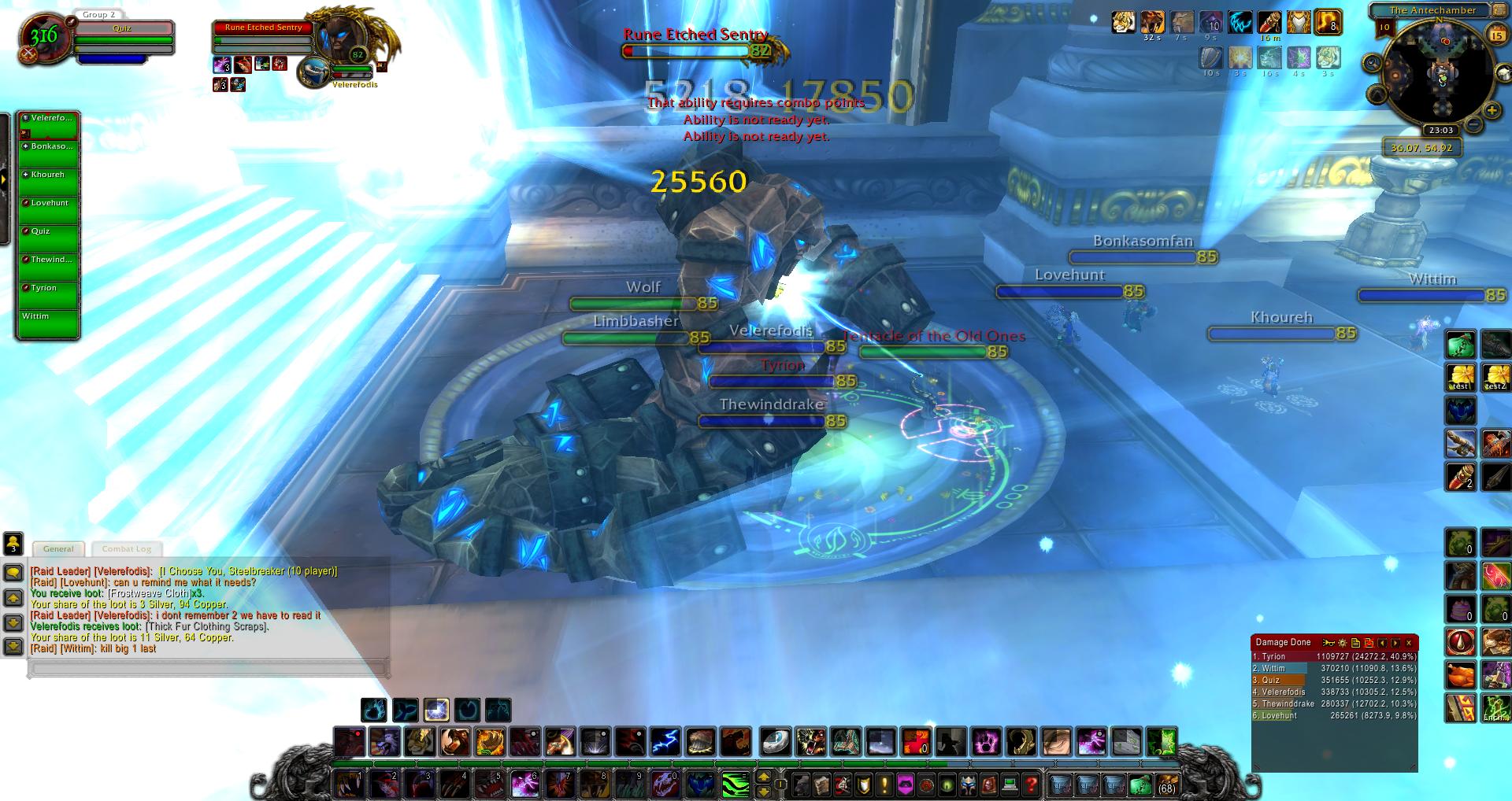 Rune Etched Sentry wow wow
