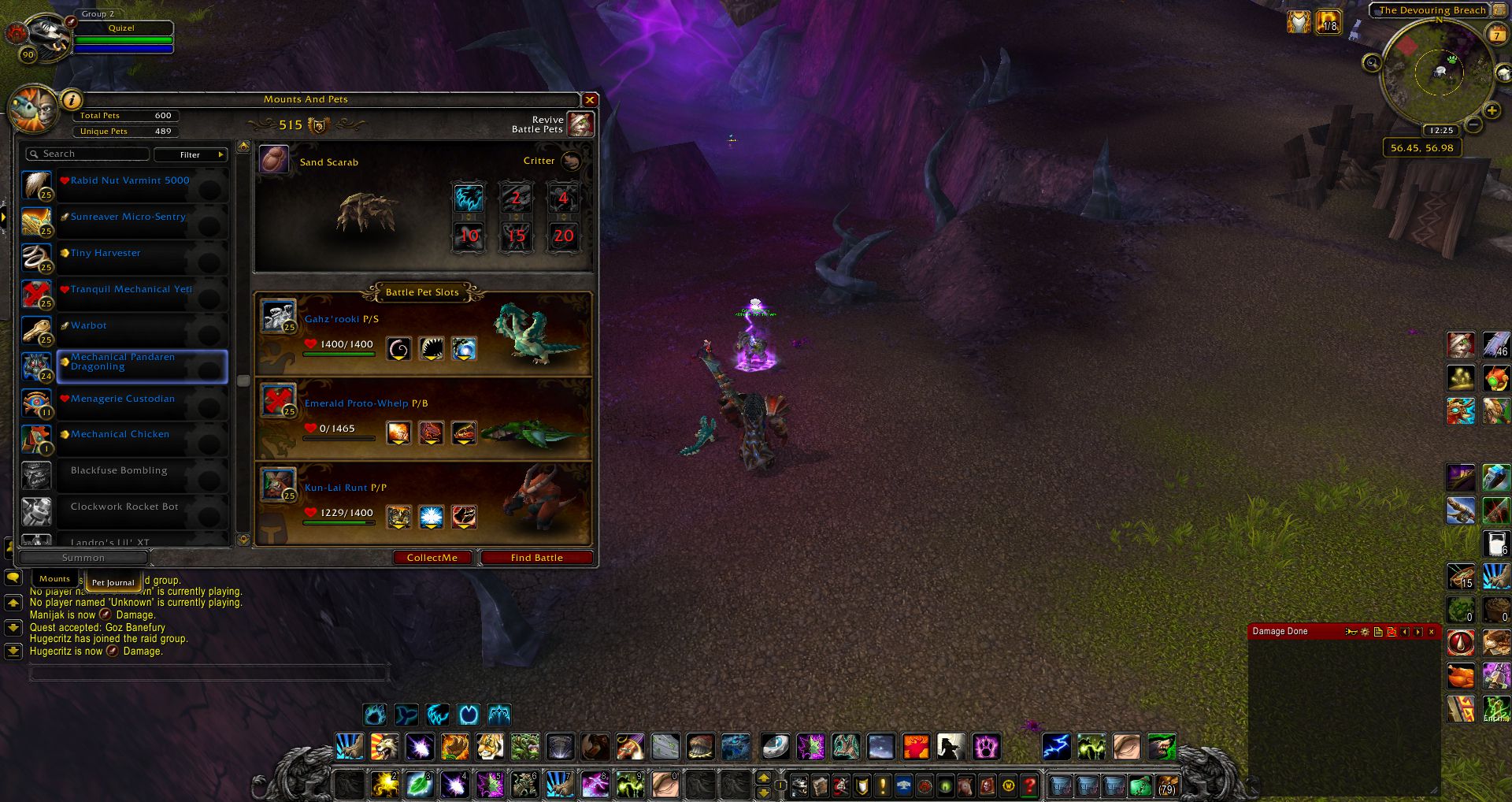 Sand Scarab wow