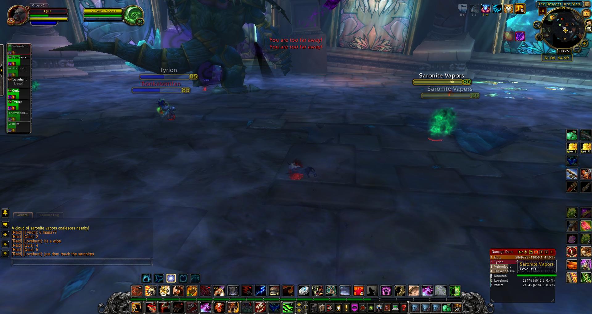 Saronite Vapors Ulduar wow