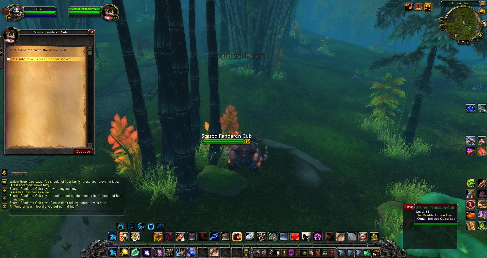 Scared Pandaren Cub wow