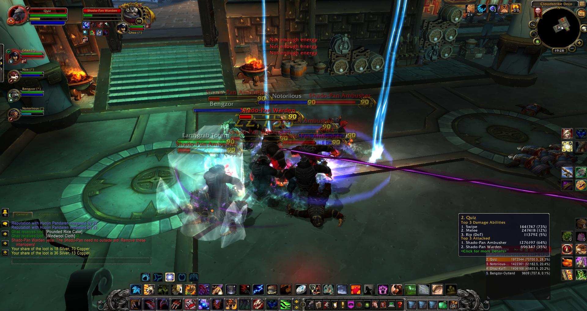 Shado Pan Warden wow wow