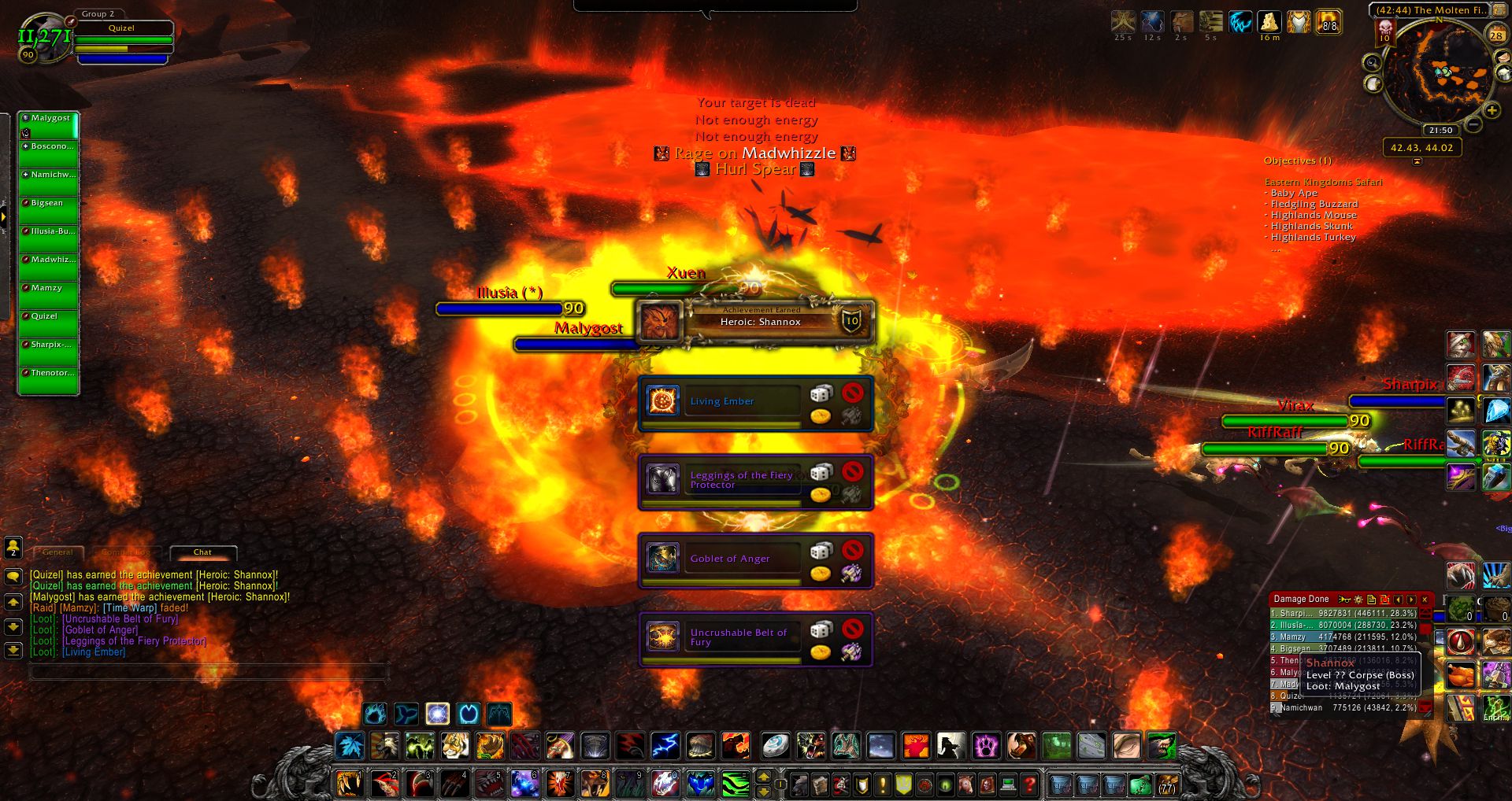 Shannox heroic wow screenshot Gamingcfg