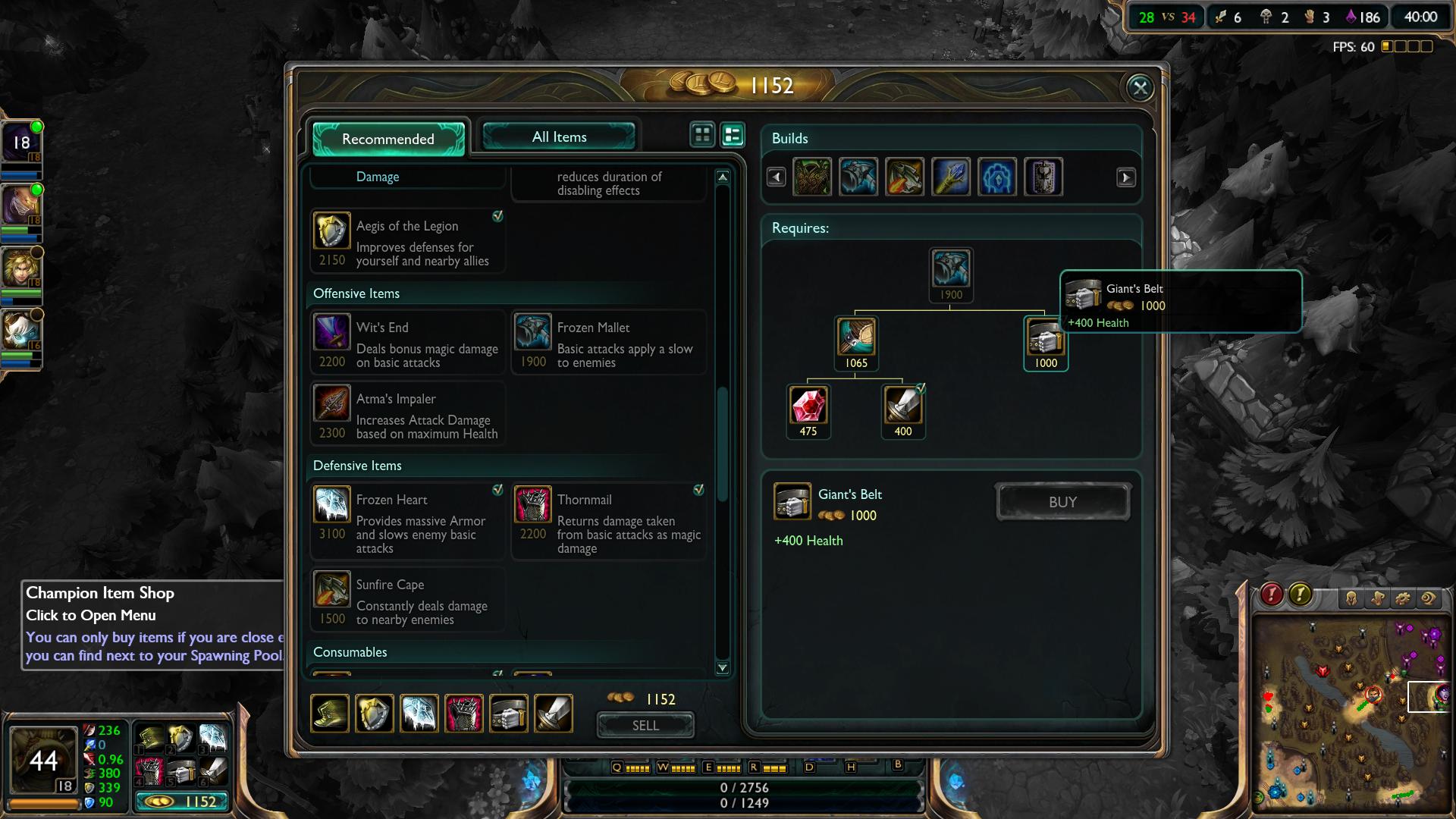 Giant's Belt lol item lol