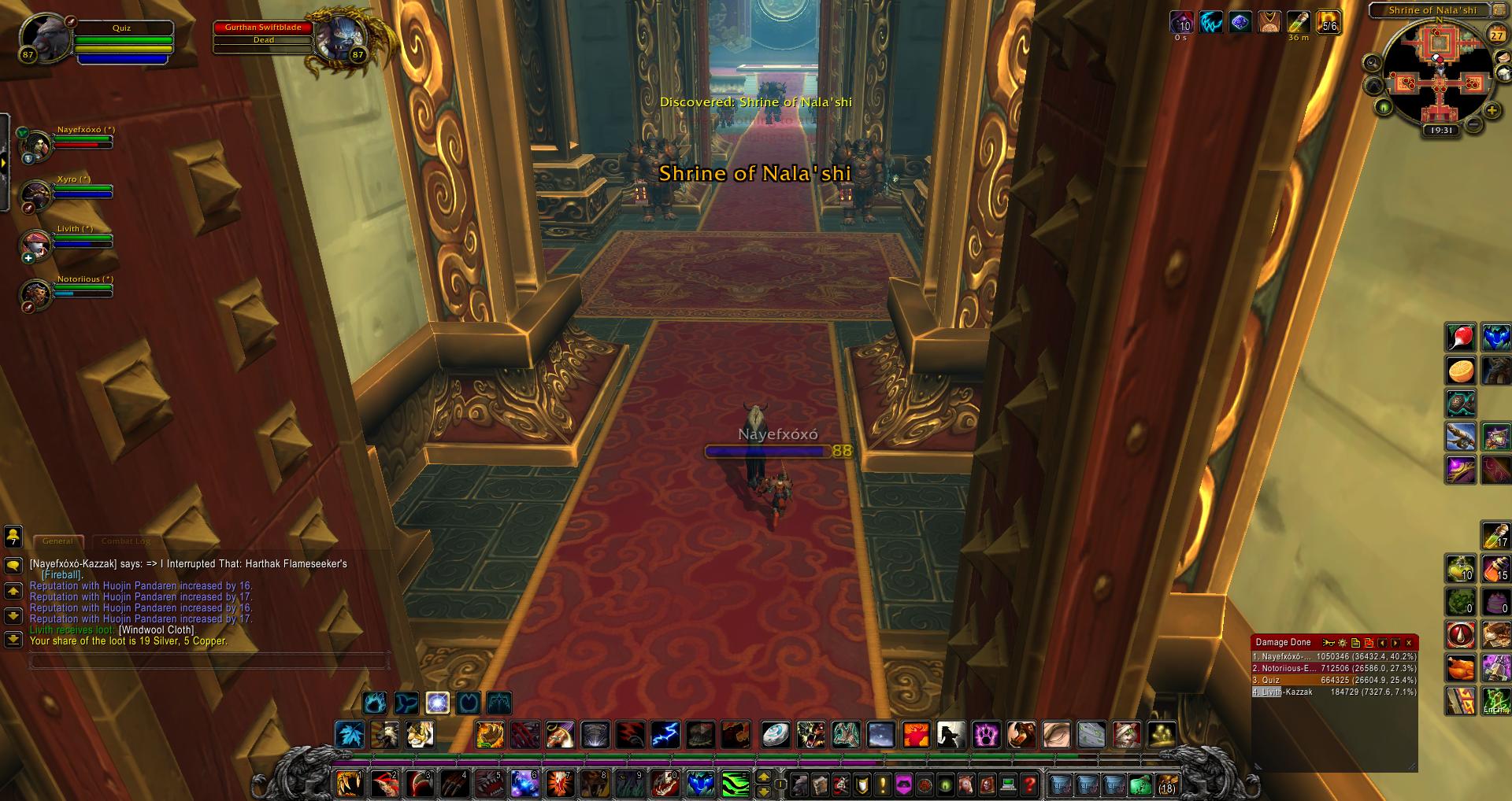 Shrine of Nala shi wow