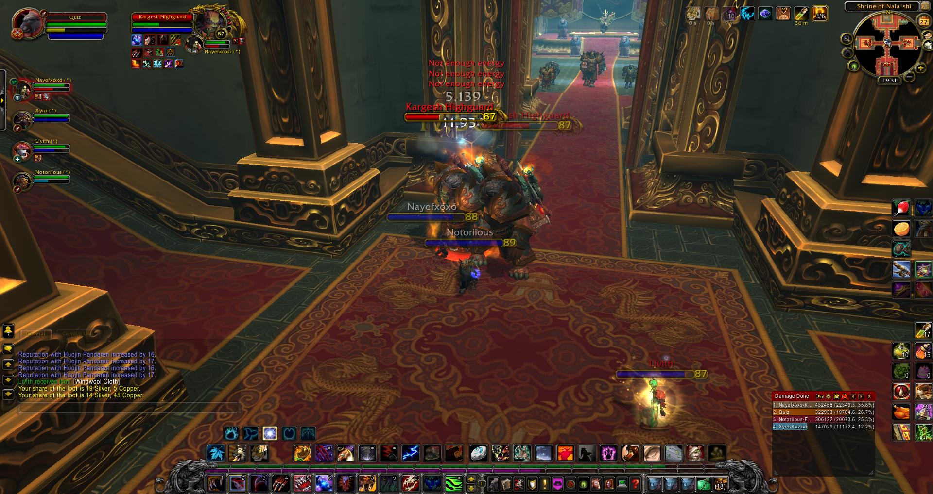 Shrine of Nala shi wow wow