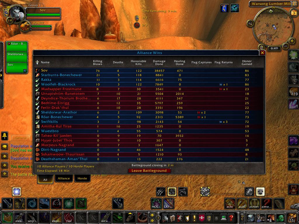 Slayer of horde Huntards wow