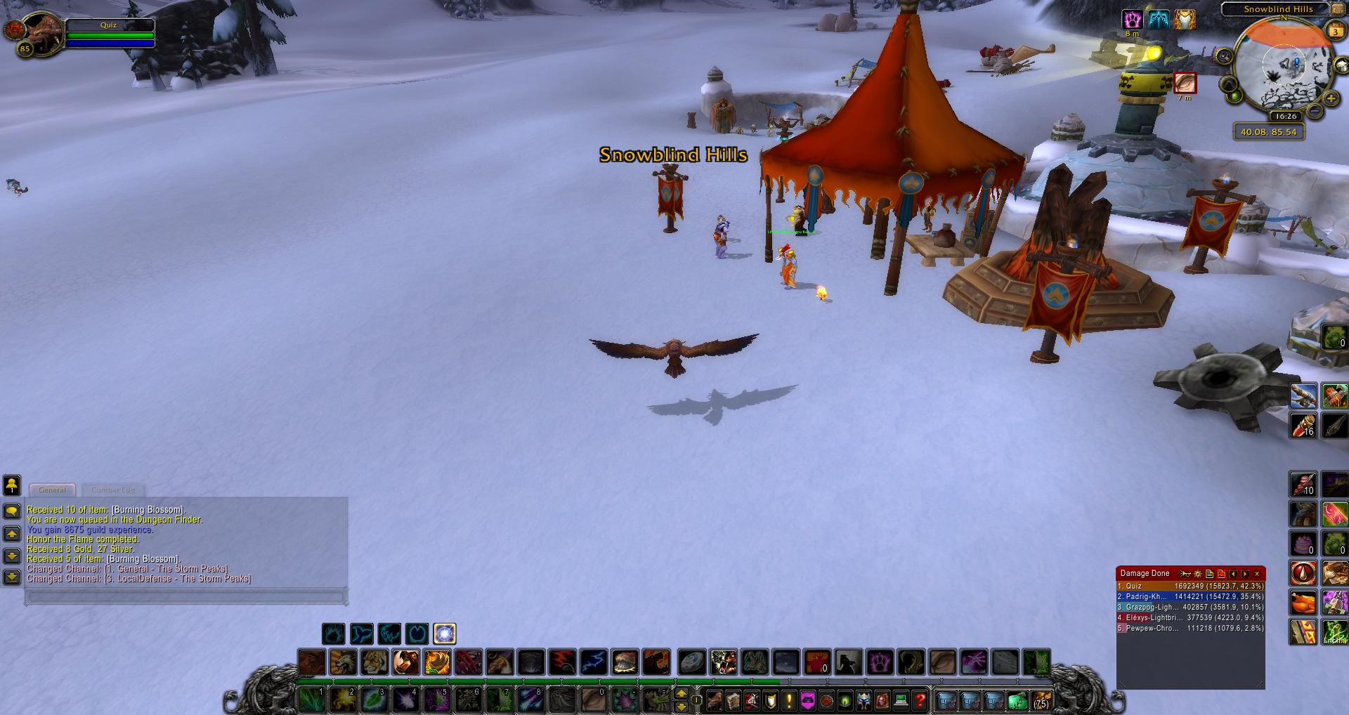 Snowblind Hills wow