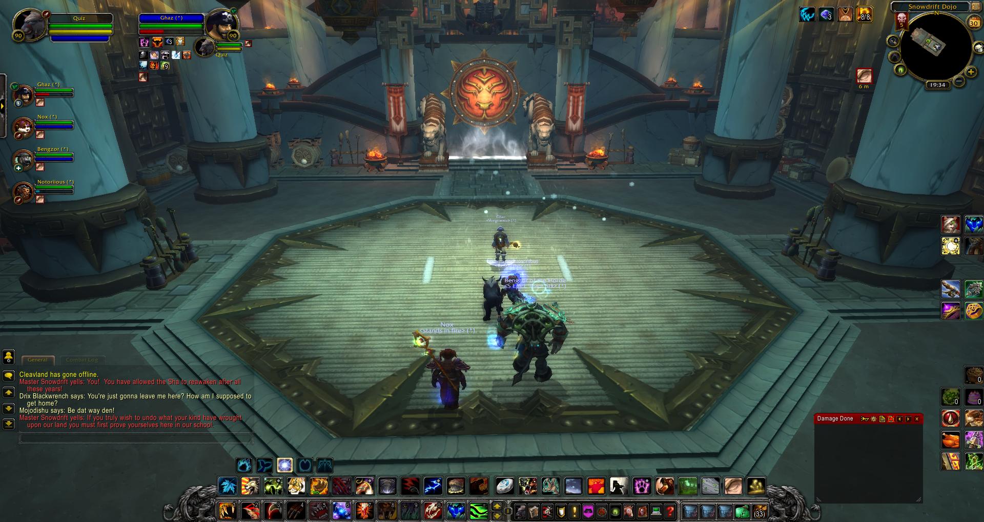 Snowdrift Dojo wow
