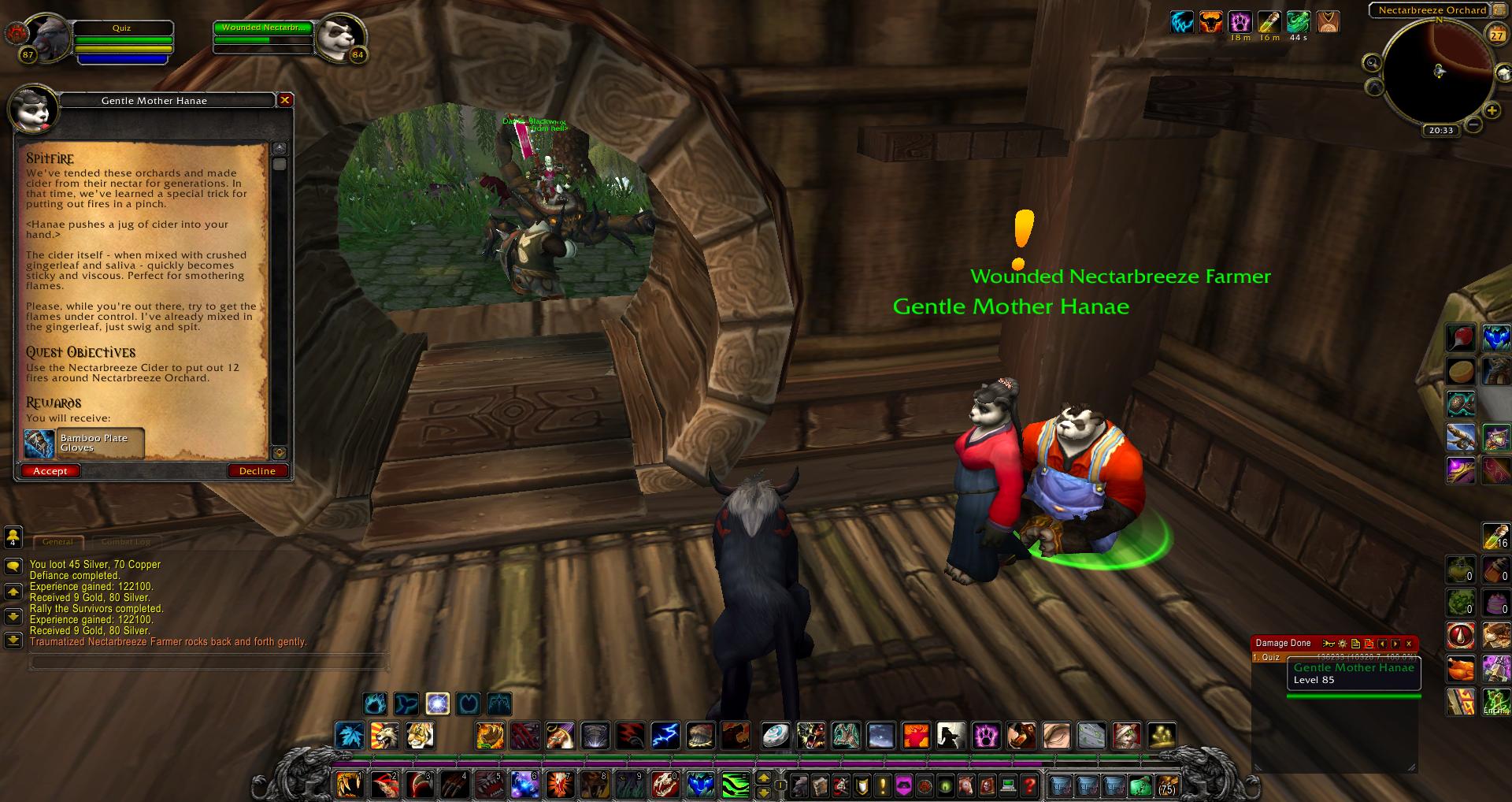 Spitfire wow quest wow