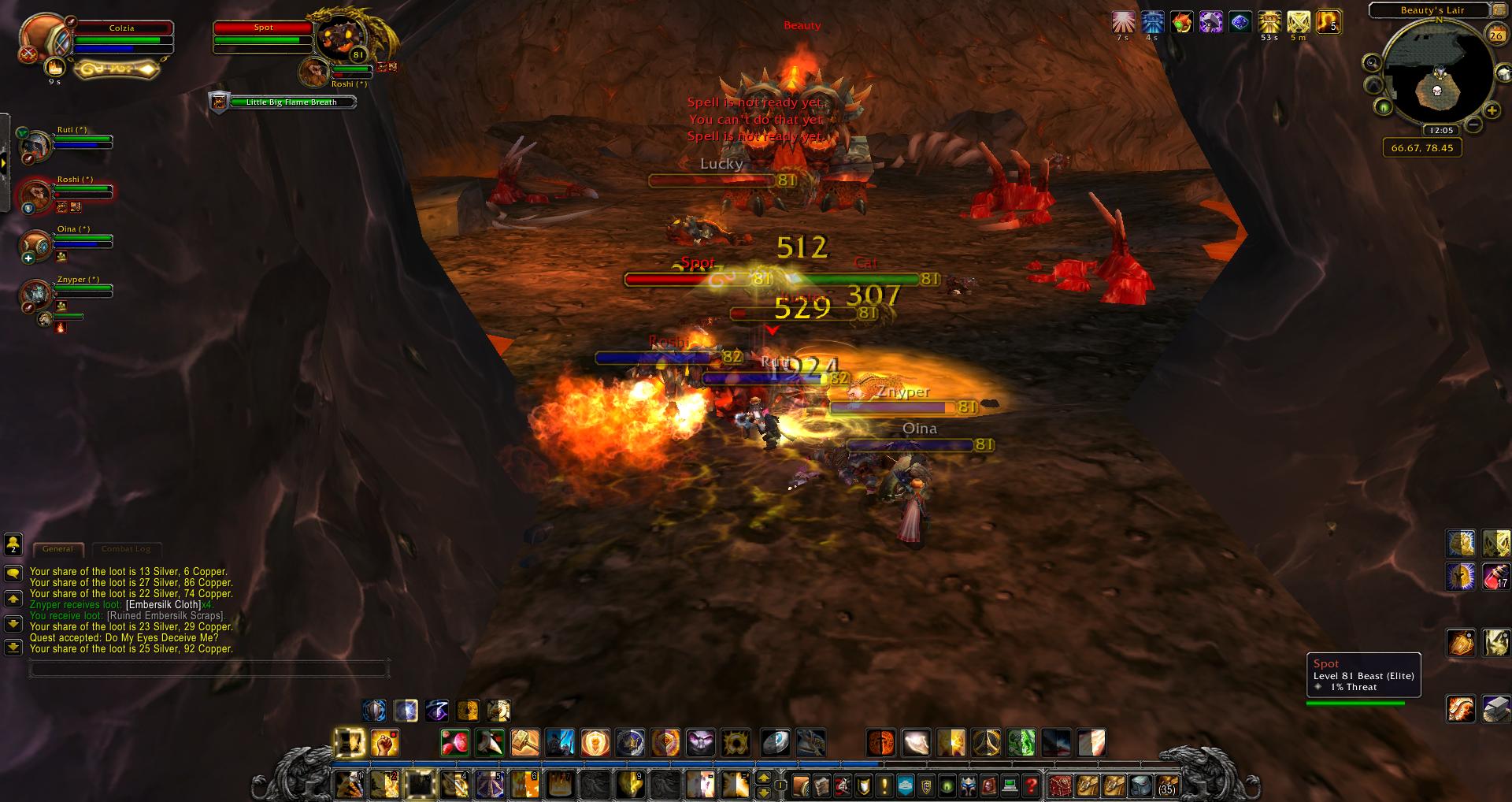 Spot Buster Blackrock Caverns wow