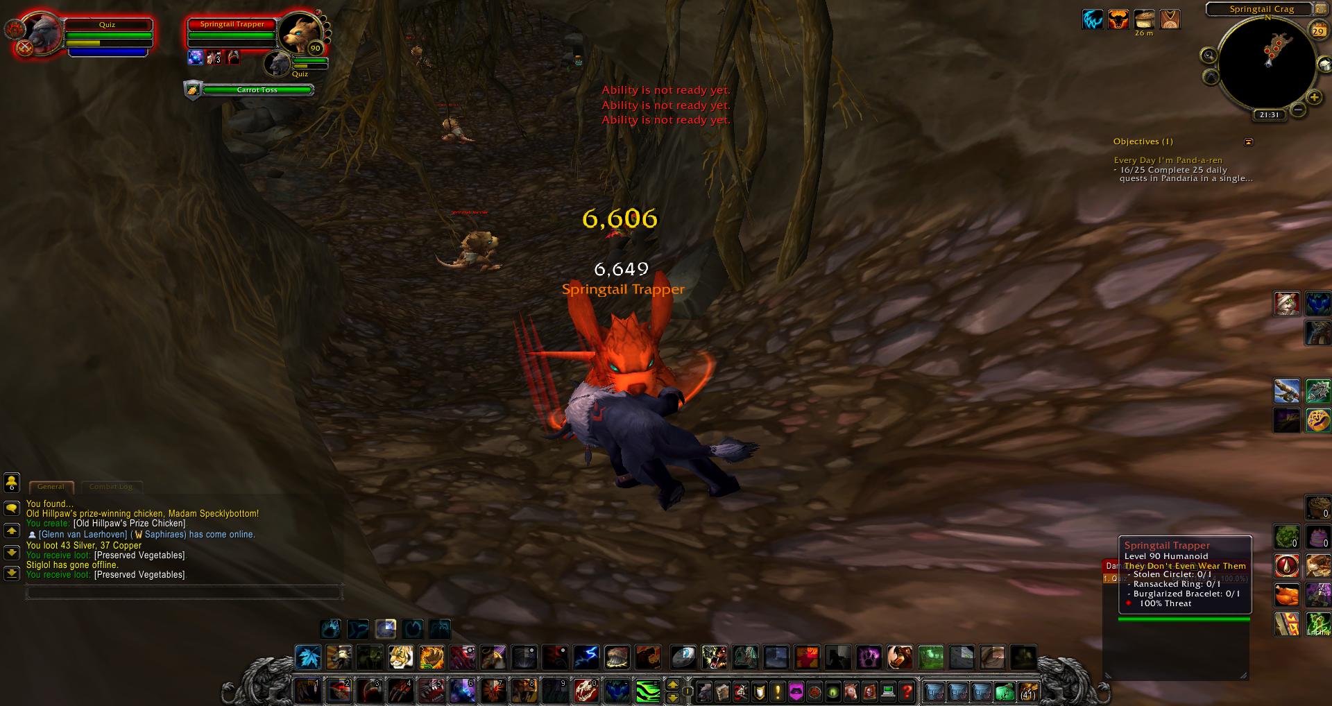 Springtail Trapper wow