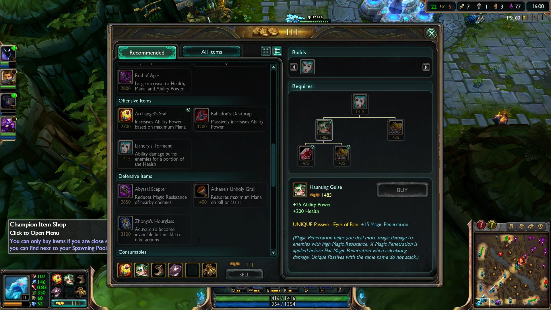 Haunting Guise lol item lol