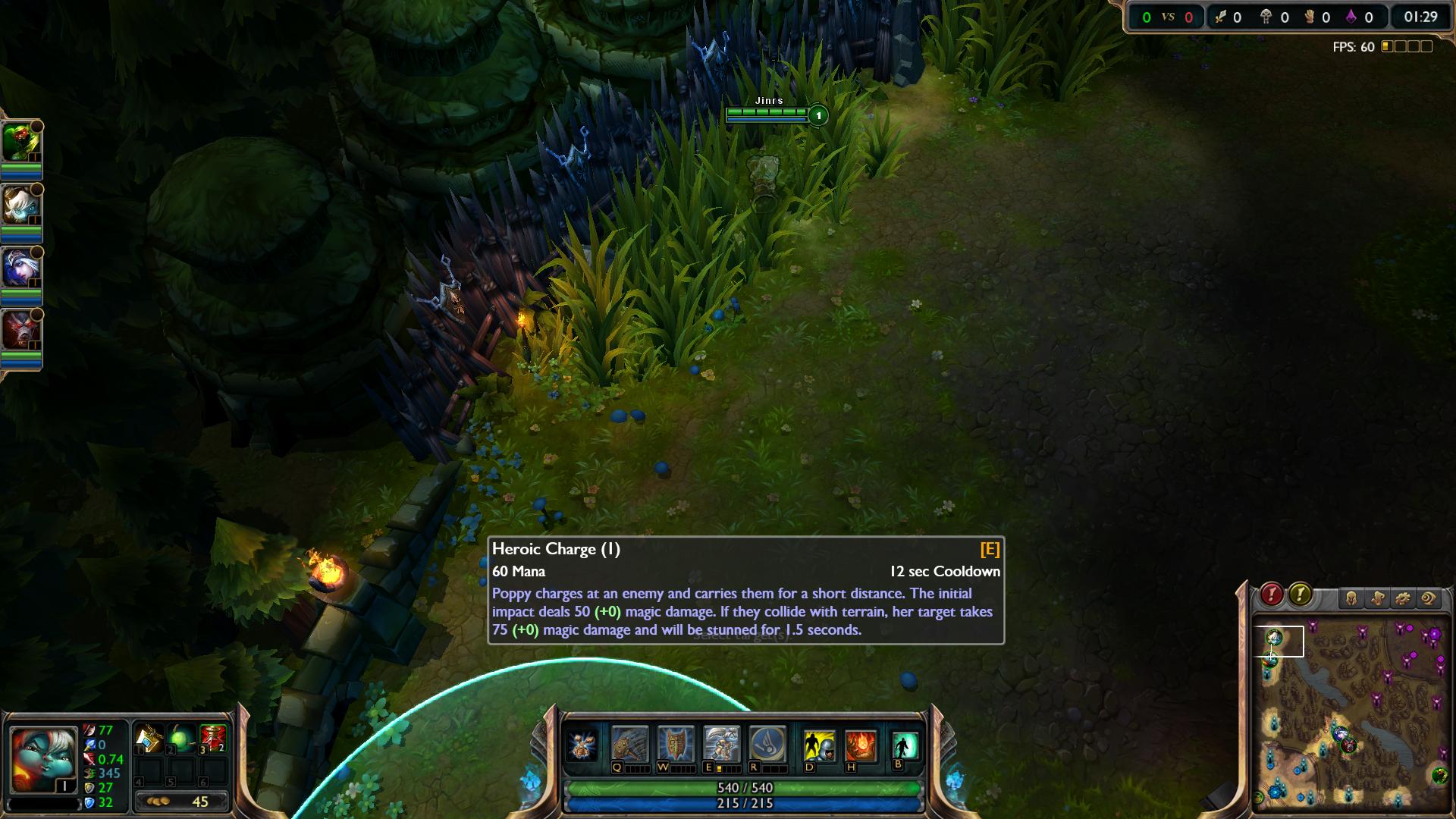 Heroic Charge Poppy lol