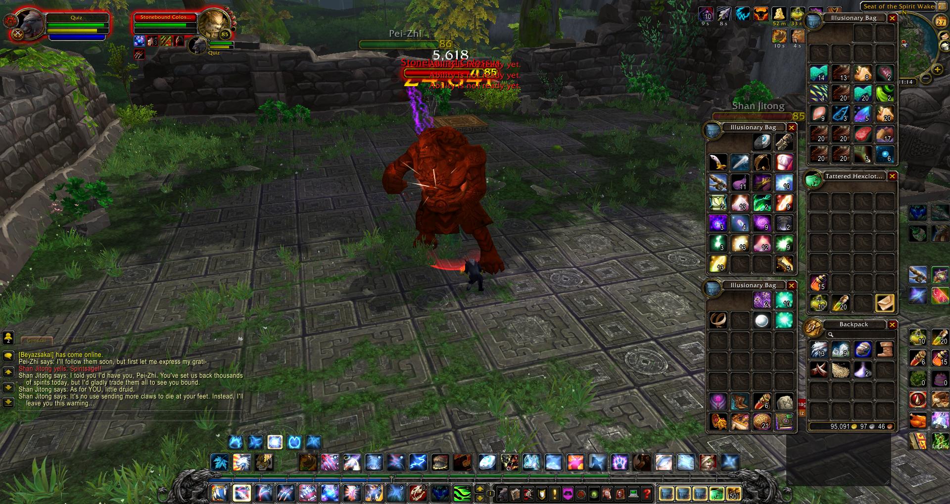 Stonebound Colossus wow wow
