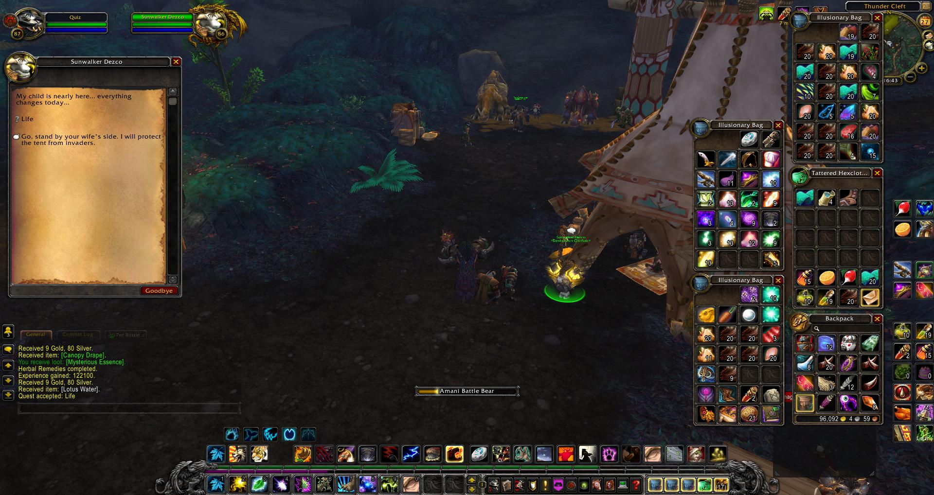 Sunwalker Dezco wow