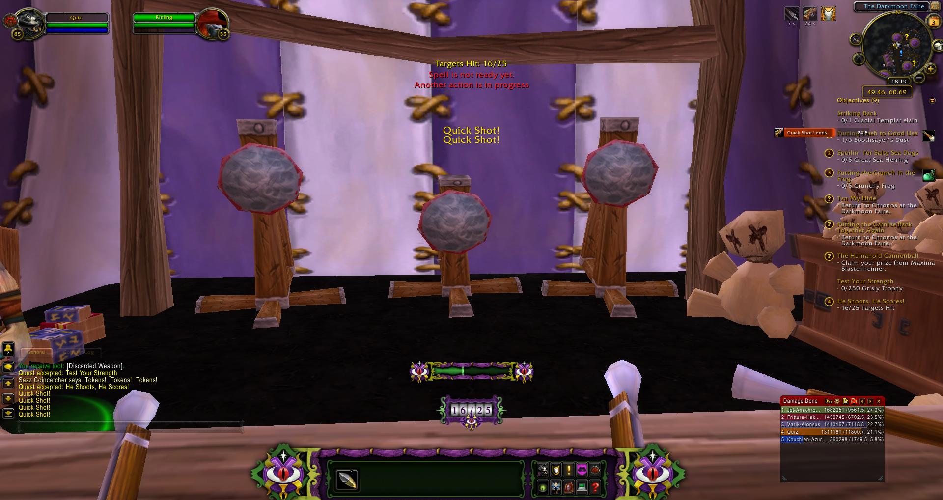 Targets Hit wow