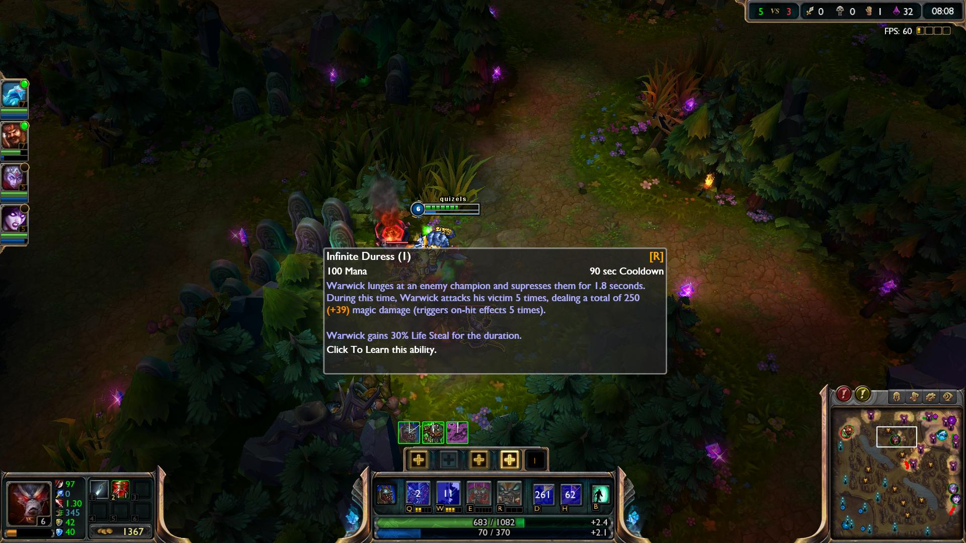 Infinite Duress Warwick lol lol
