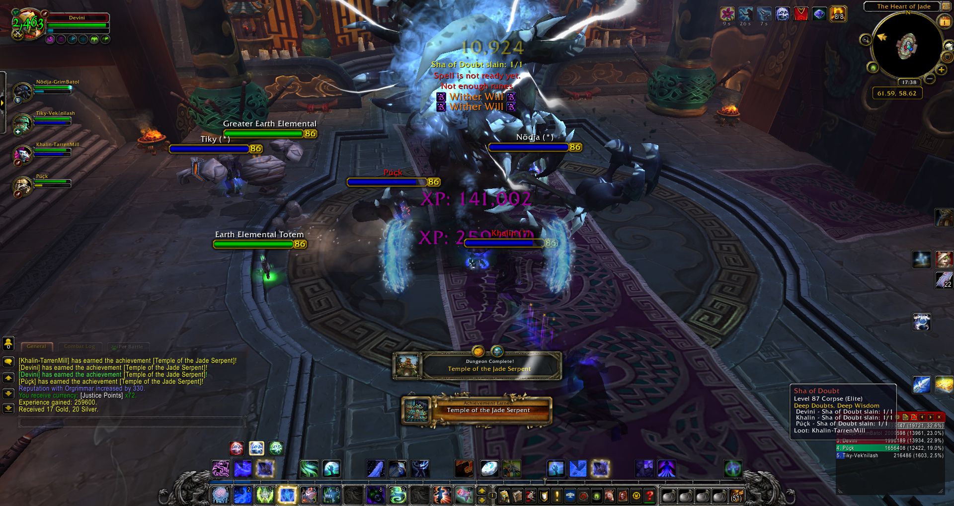 Temple of the Jade Serpent achievement wow