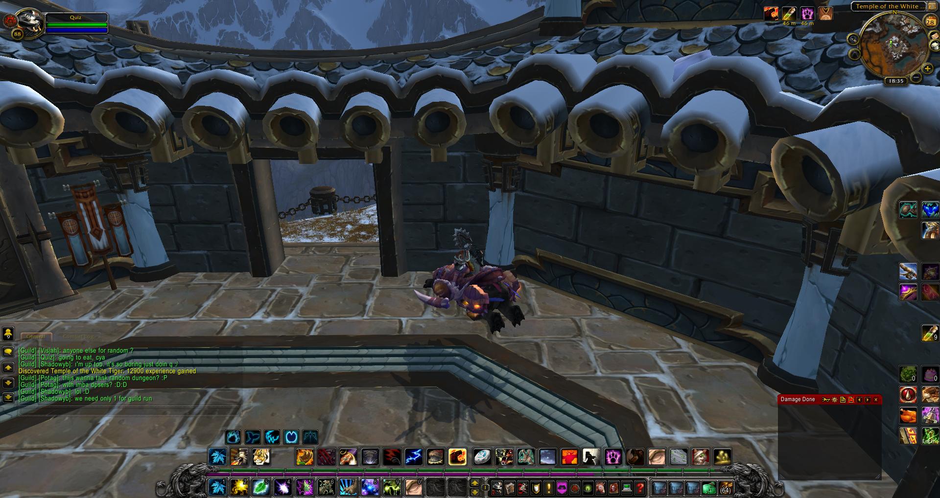 Temple of the White Tiger wow wow