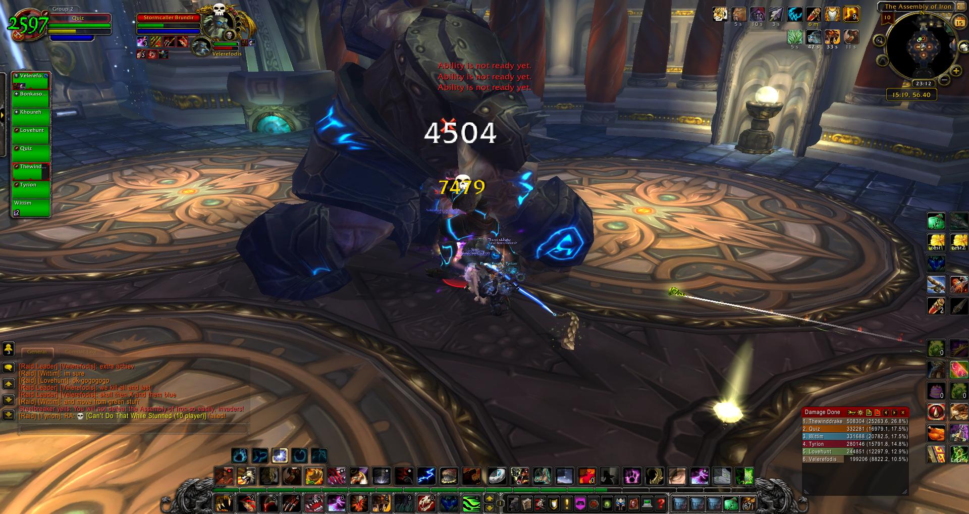 The Assembly of Iron Ulduar wow