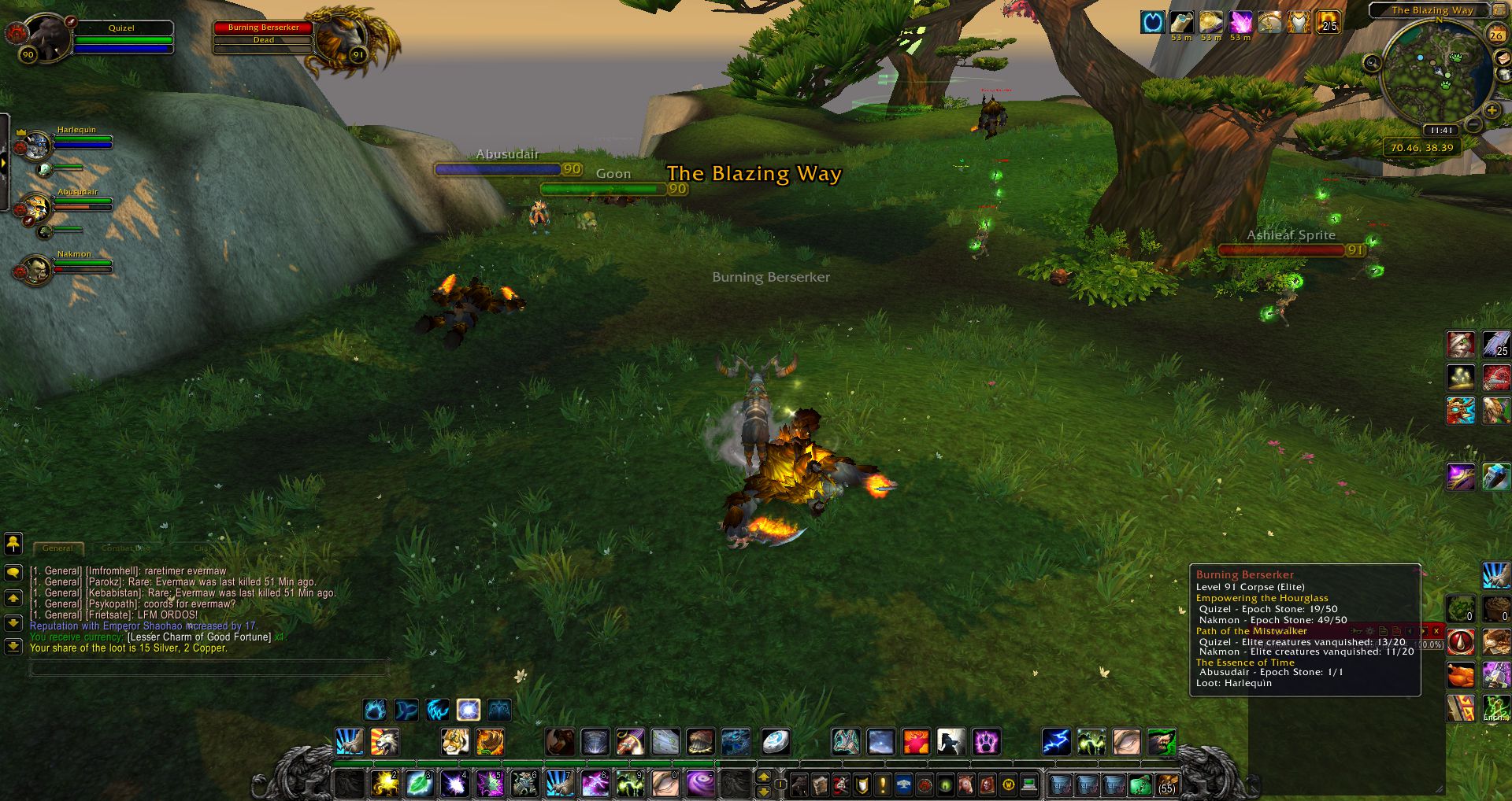 The Blazing Way wow