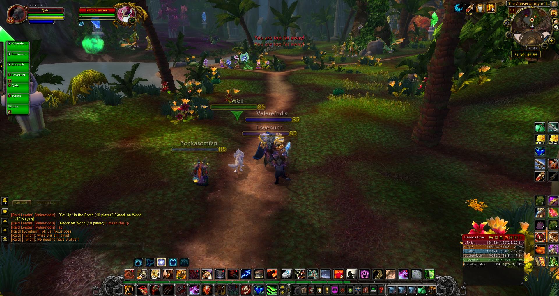 The Conservatory of Life Ulduar wow
