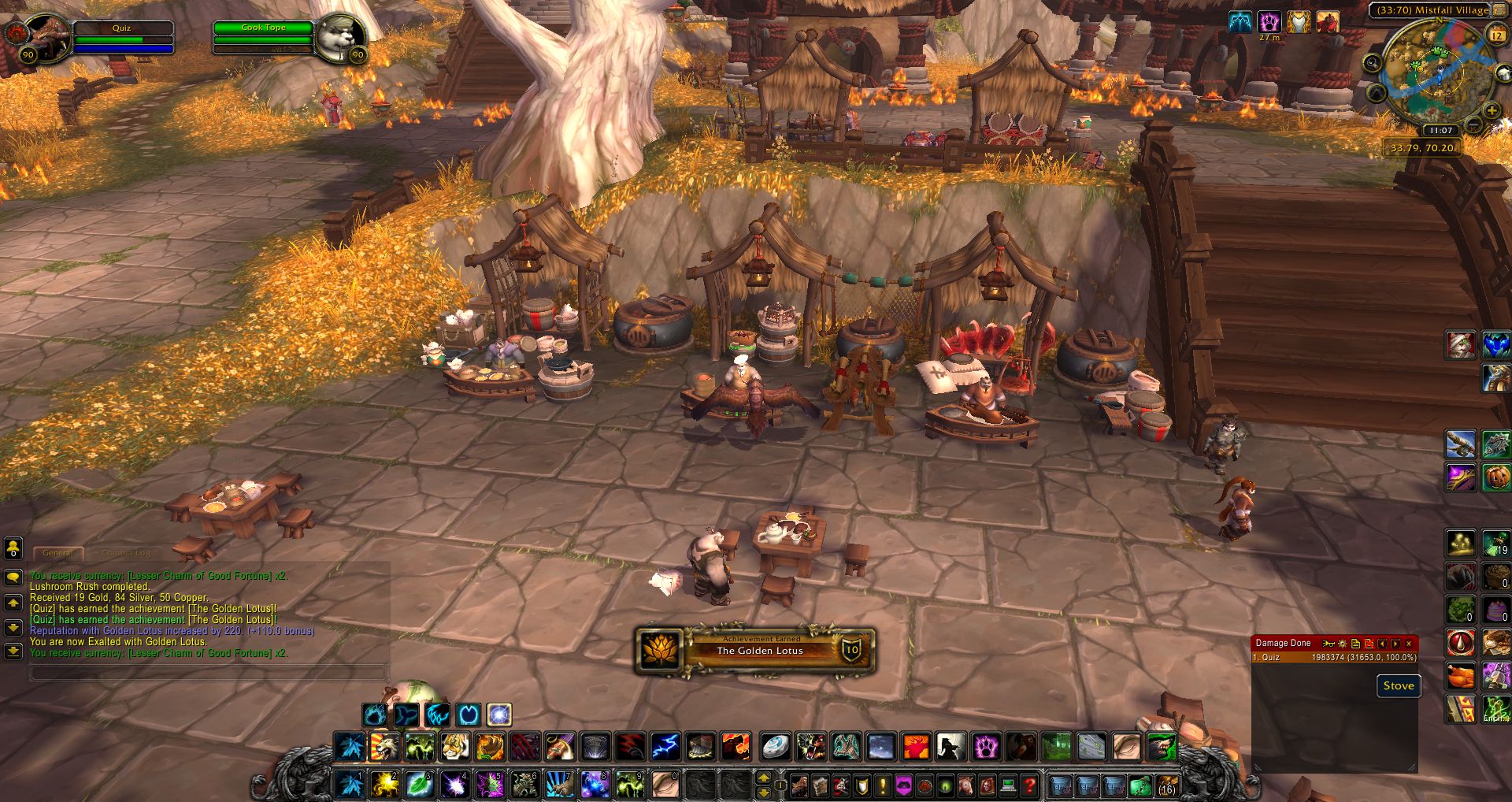 The Golden Lotus wow
