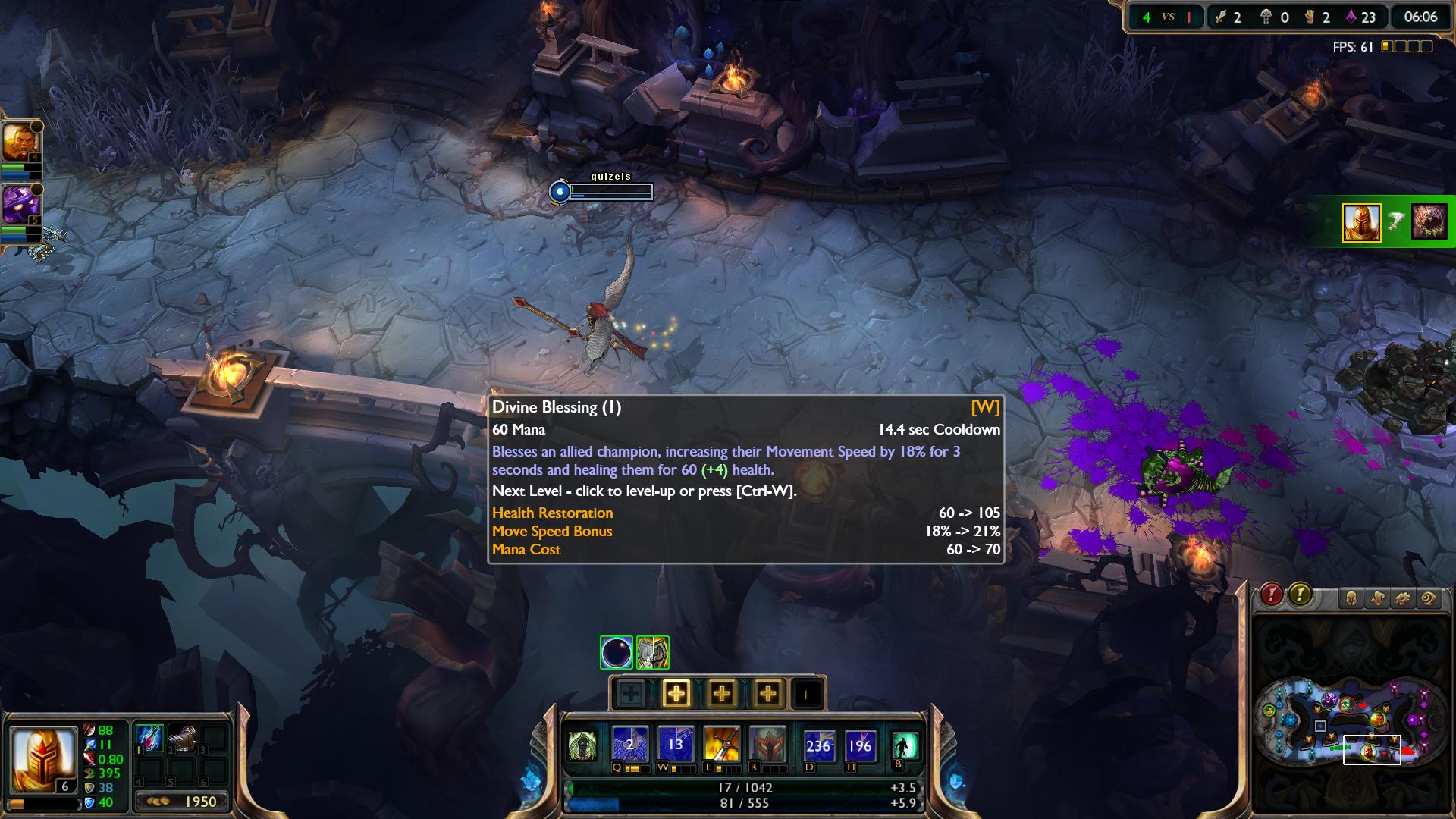 Kayle Divine Blessing lol