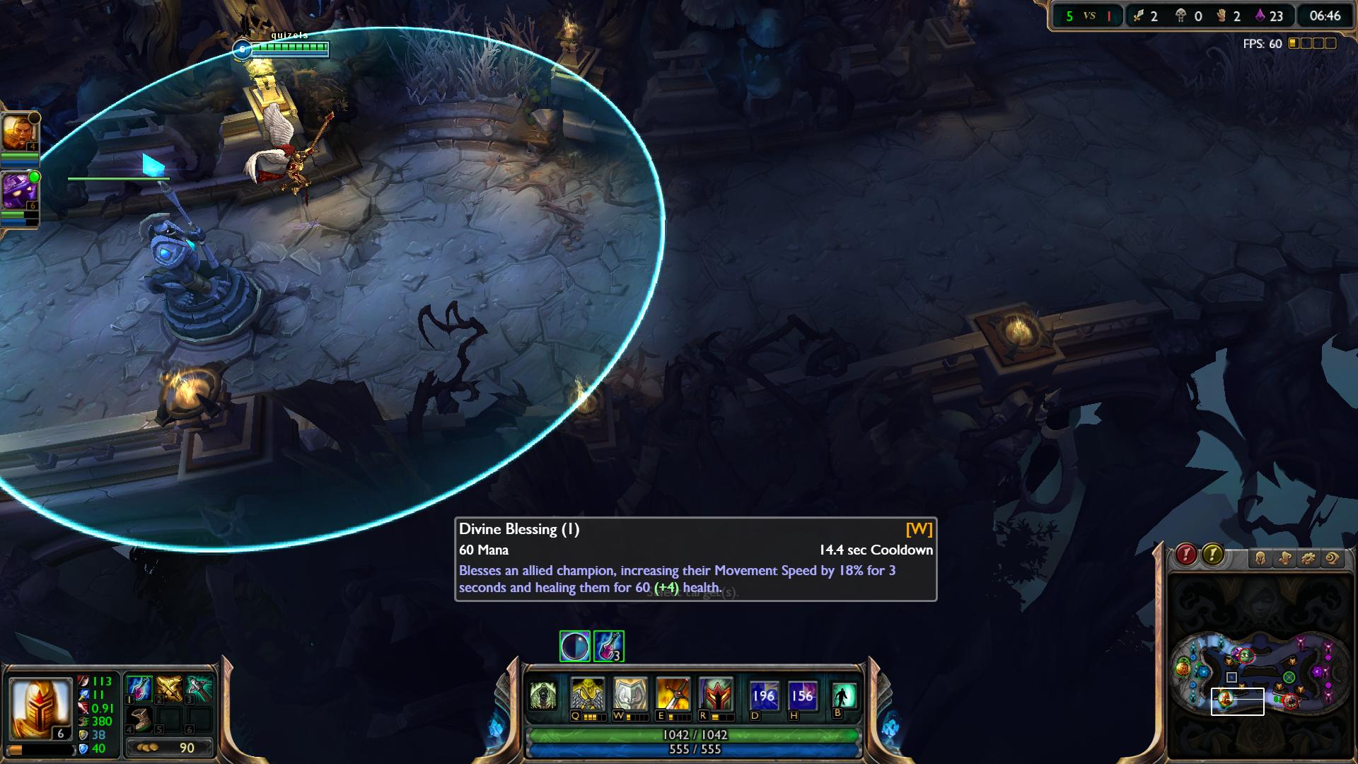Kayle Divine Blessing lol lol