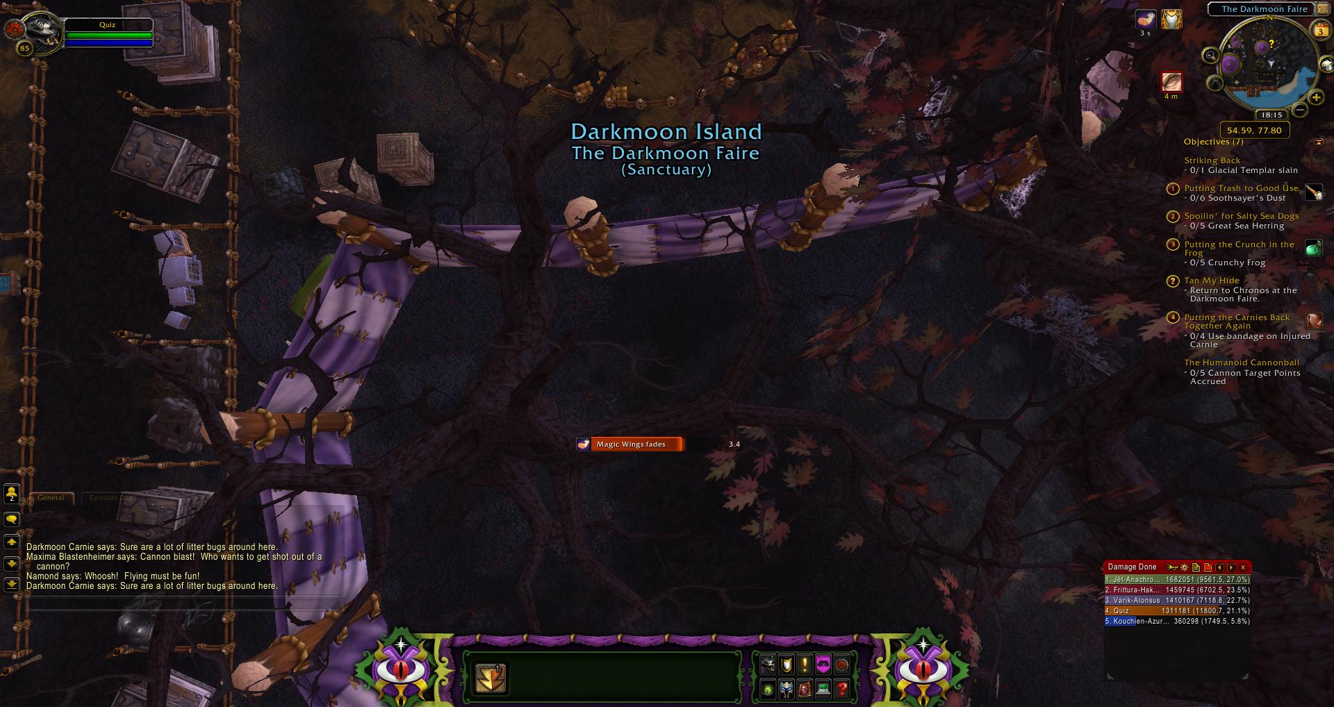 The Humanoid Cannonball wow wow
