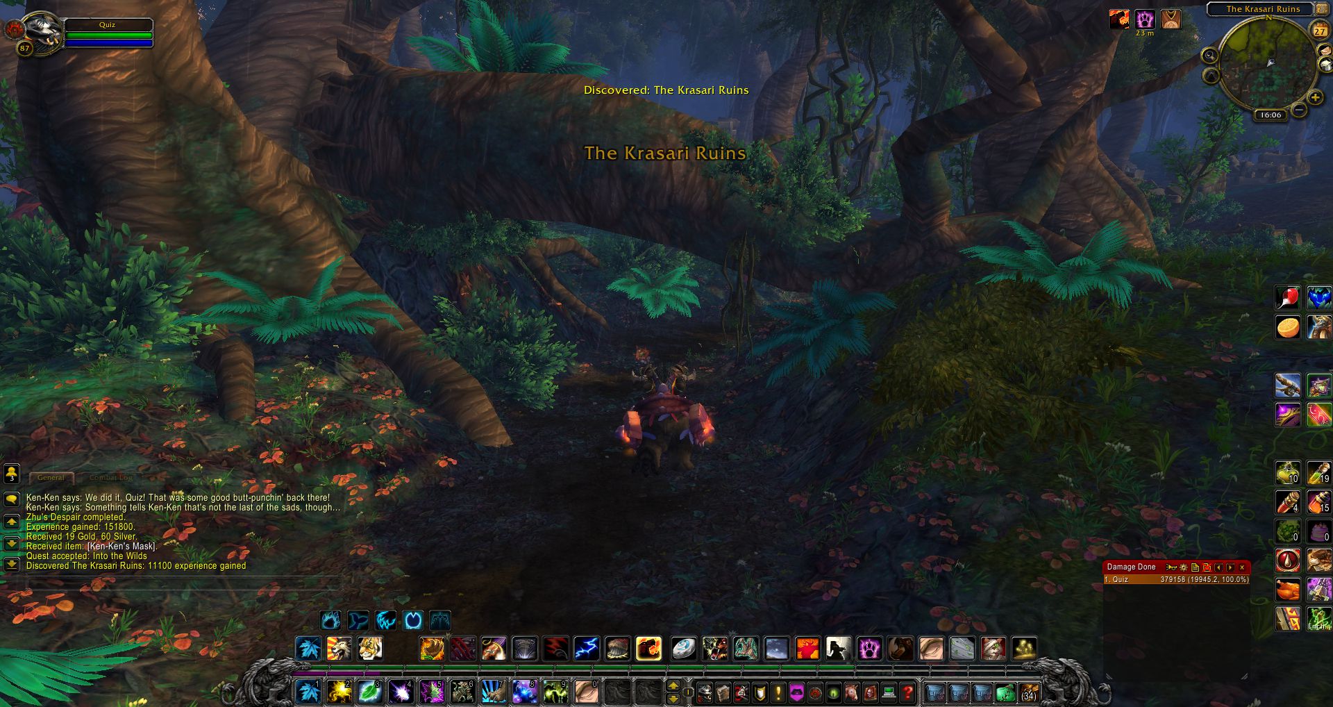 The Krasari Ruins wow