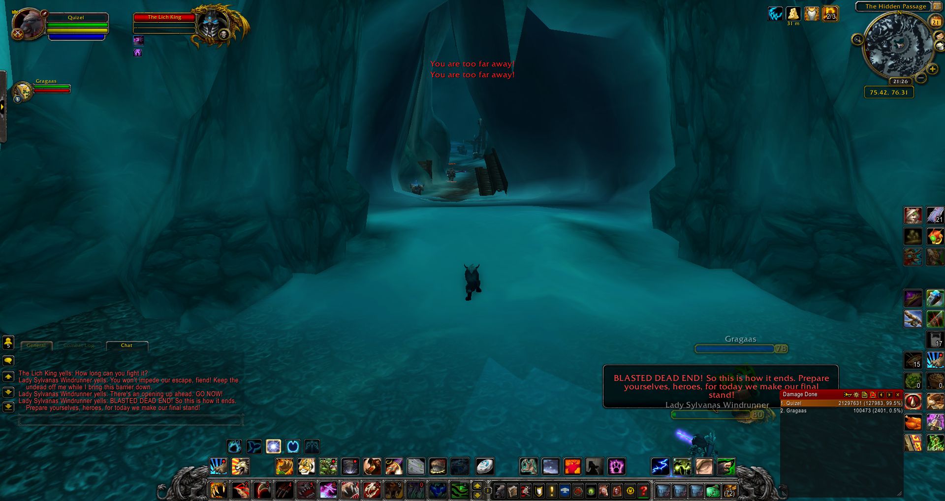 The Lich King Hidden Passage wow