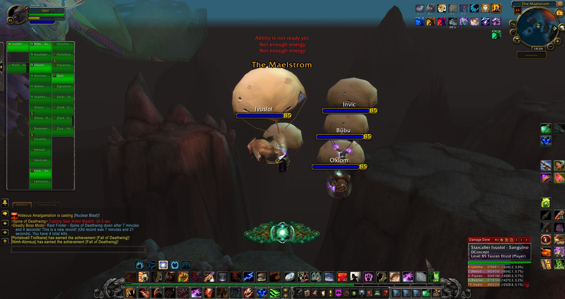 The Maelstrom Raid wow
